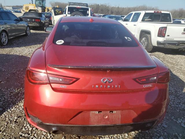  INFINITI Q60 2018 Красный