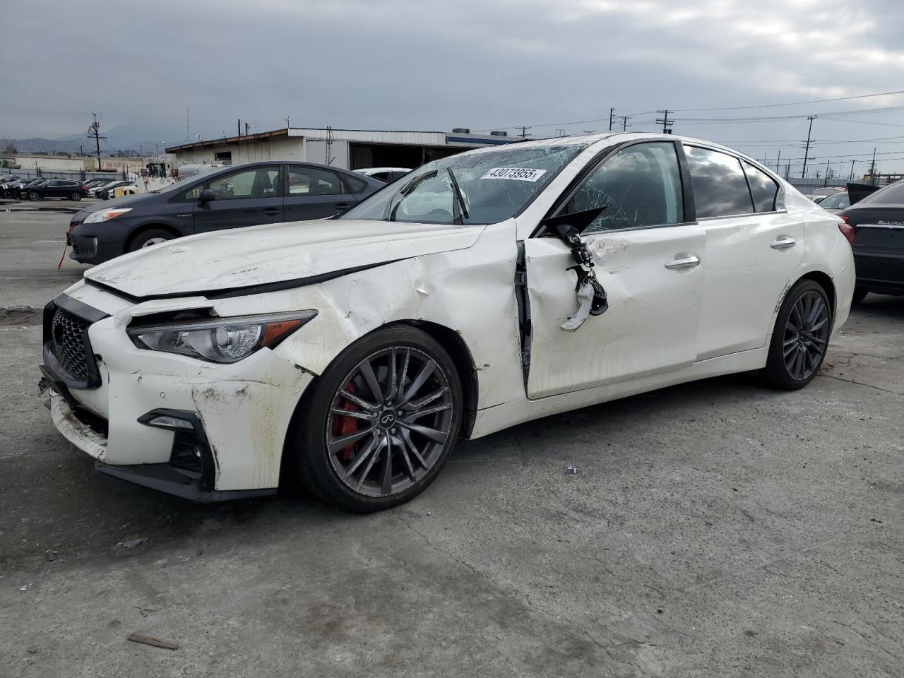 2023 Infiniti Q50 Red Sport 400 zu verkaufen in Sun Valley, CA - Rollover