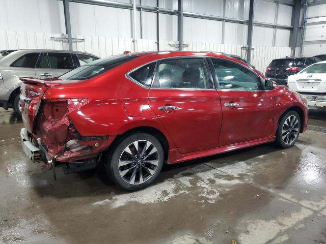  NISSAN SENTRA 2017 Червоний