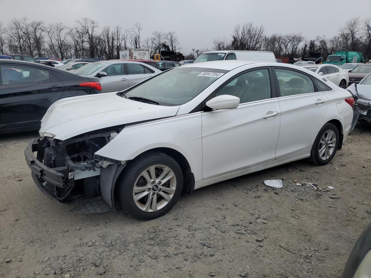 VIN 5NPEB4ACXDH646185 2013 HYUNDAI SONATA no.1