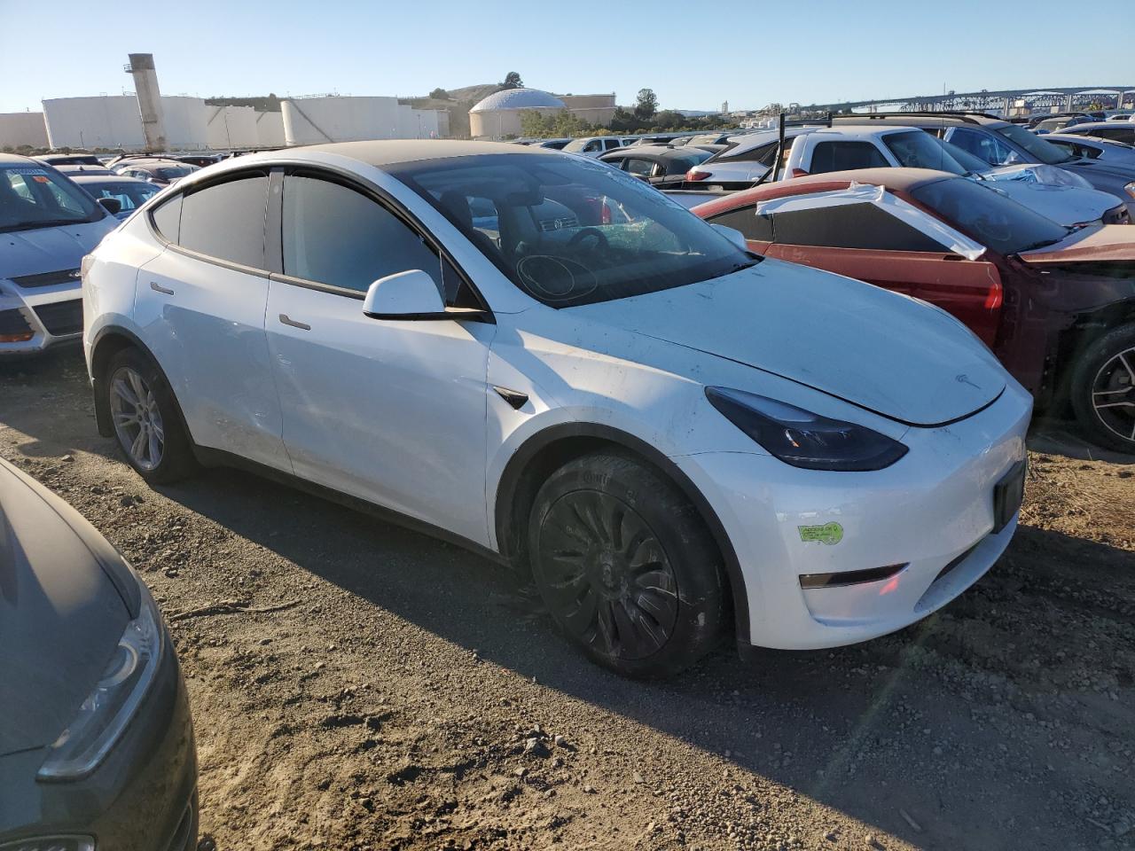 VIN 7SAYGDEE7PF739360 2023 TESLA MODEL Y no.4