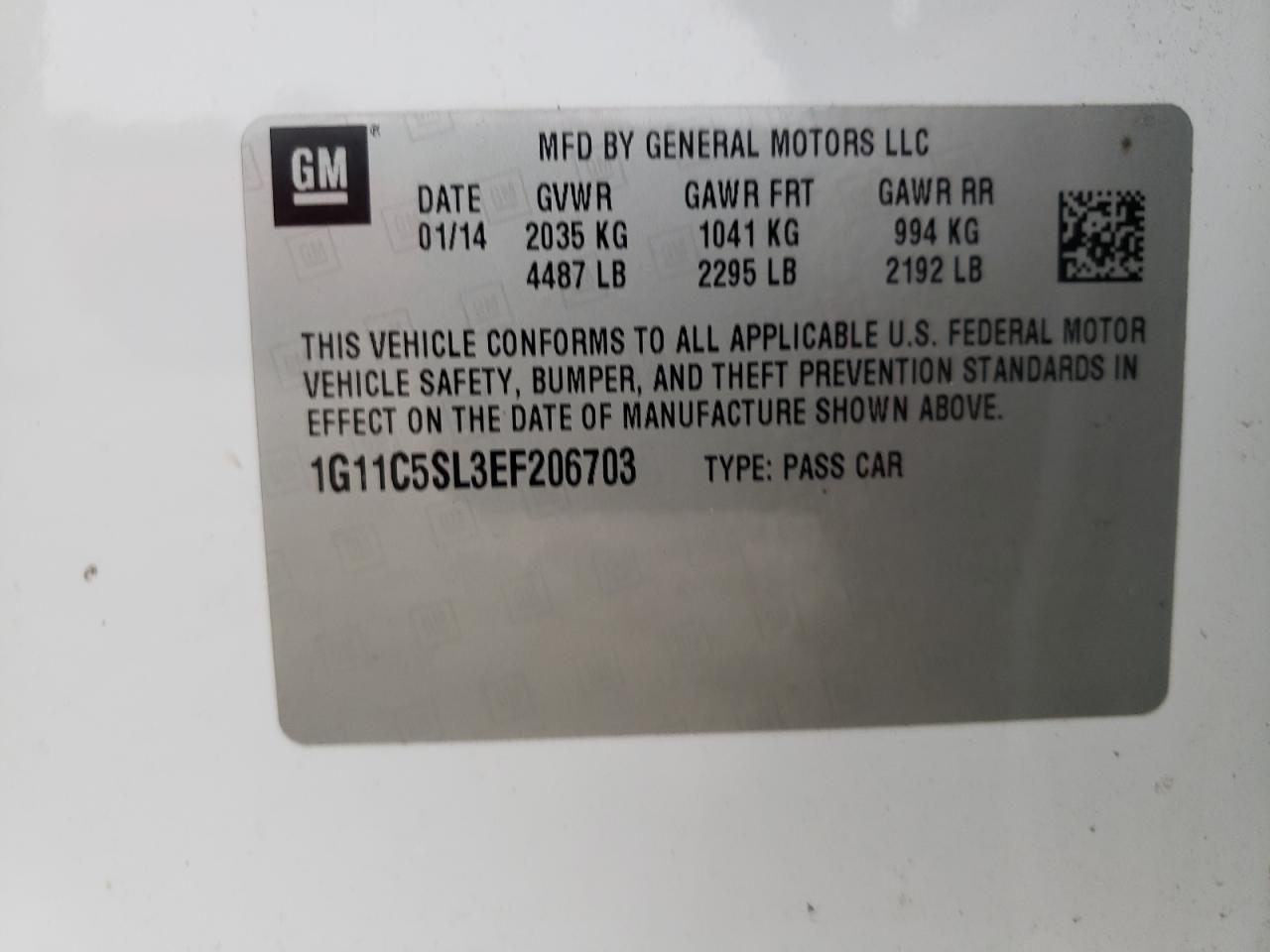 2014 Chevrolet Malibu - Image 12