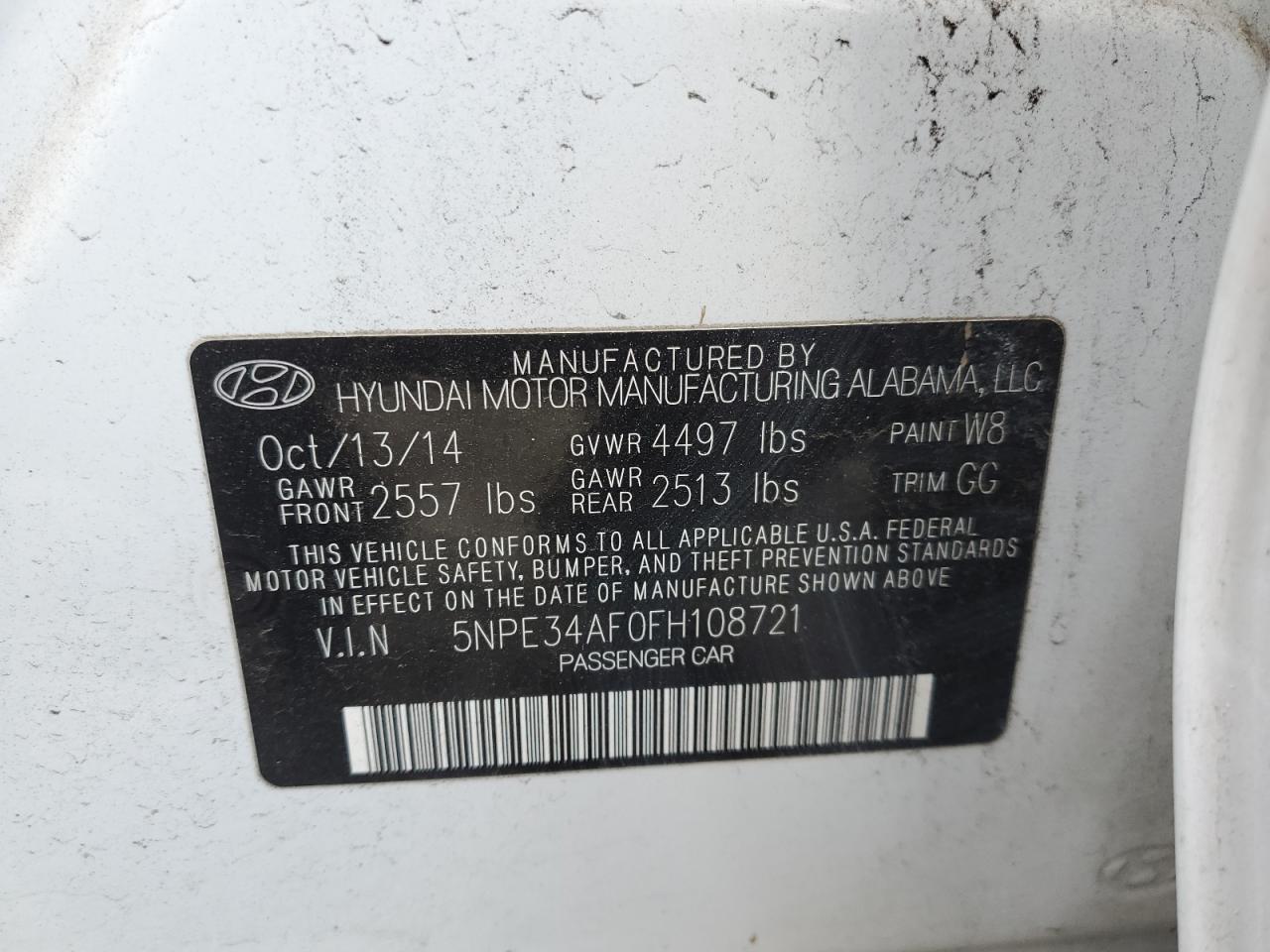 2015 Hyundai Sonata - Image 13