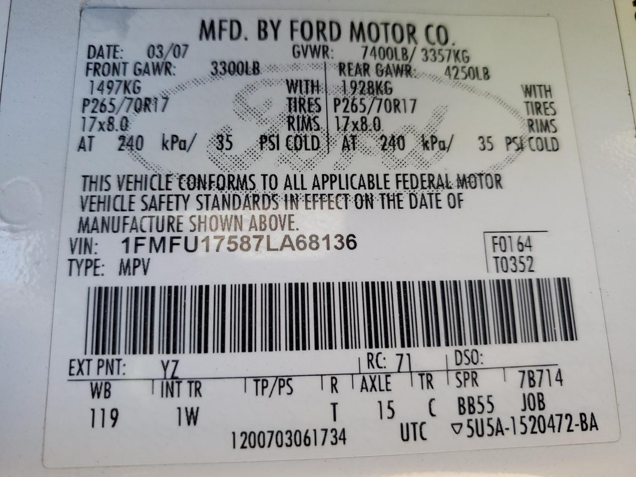 2007 Ford Expedition - Image 15