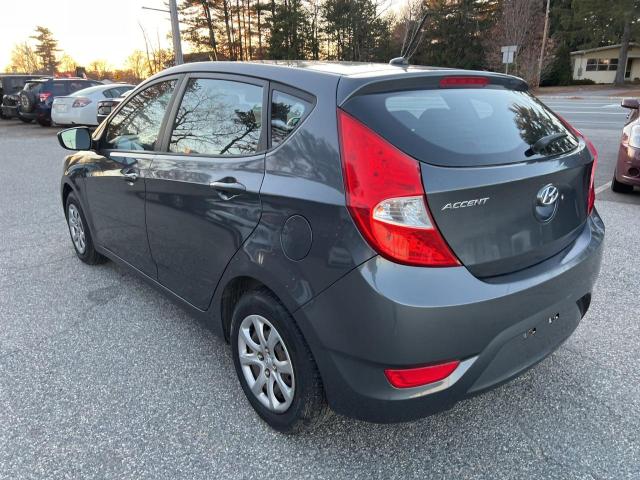 Hatchbacks HYUNDAI ACCENT 2012 Gray