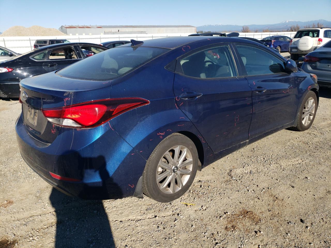 VIN 5NPDH4AE2GH707299 2016 HYUNDAI ELANTRA no.3