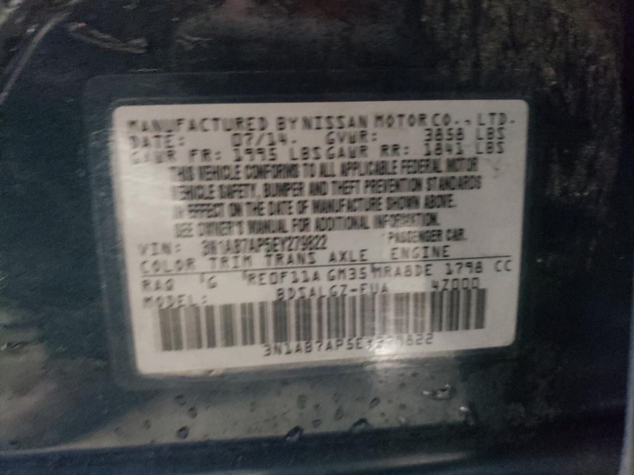 2014 Nissan Sentra - Image 12