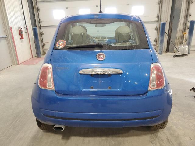  FIAT 500 2015 Синий