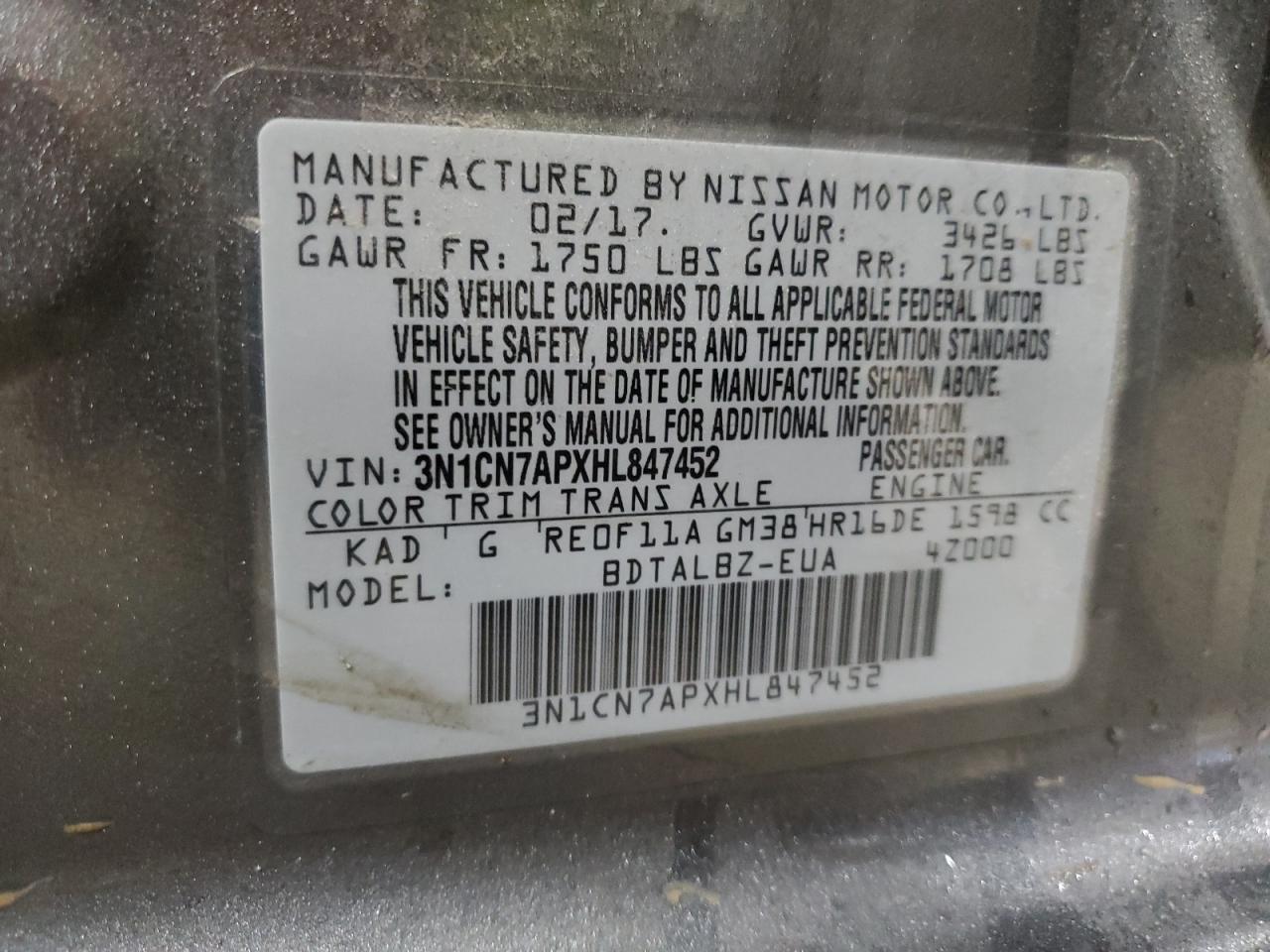 2017 Nissan Versa - Image 15