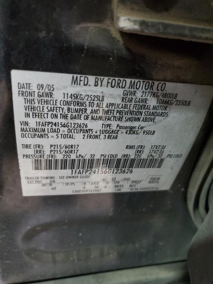 2006 Ford Five Hundred - Image 12