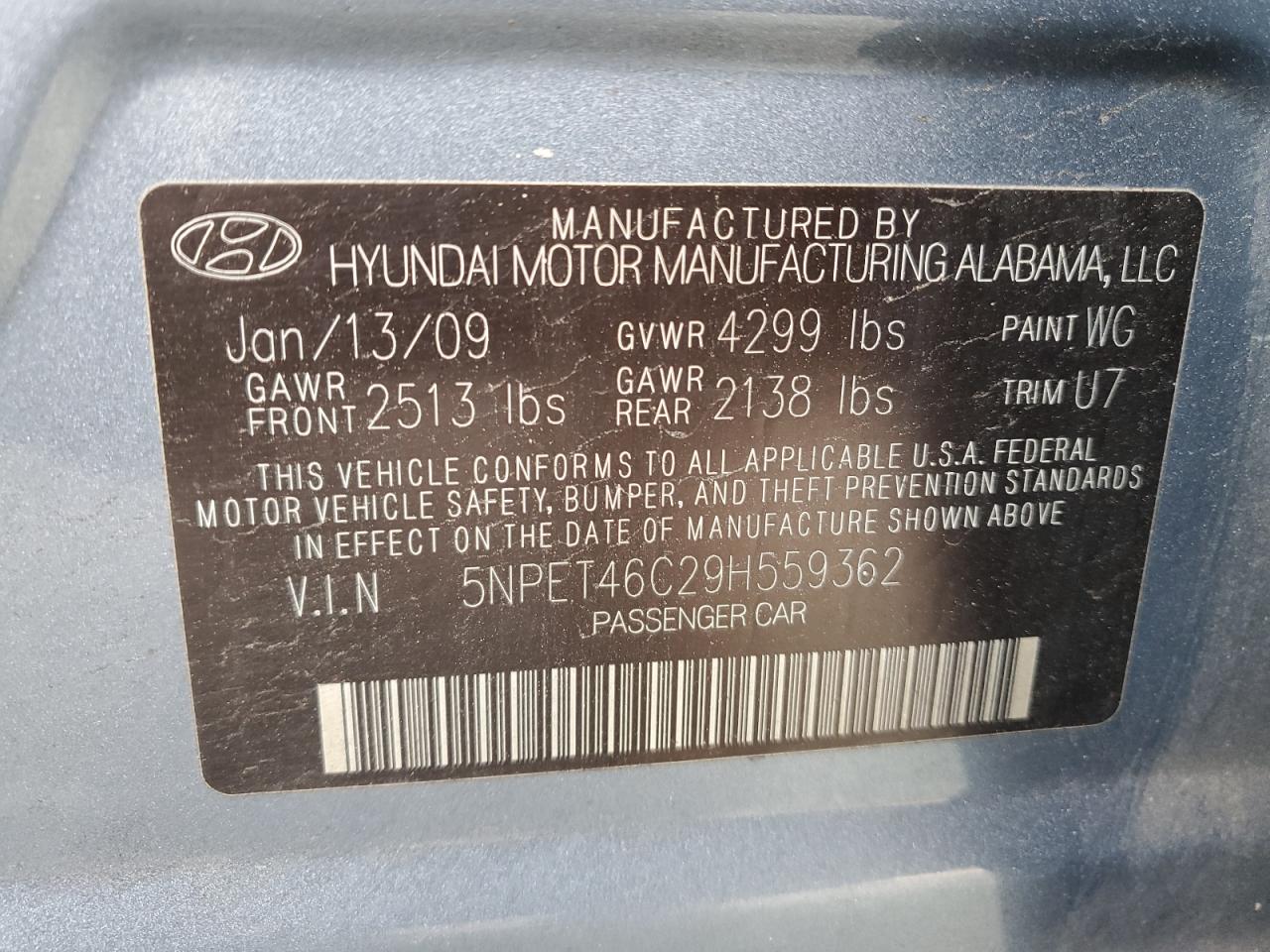 2009 Hyundai Sonata - Image 12