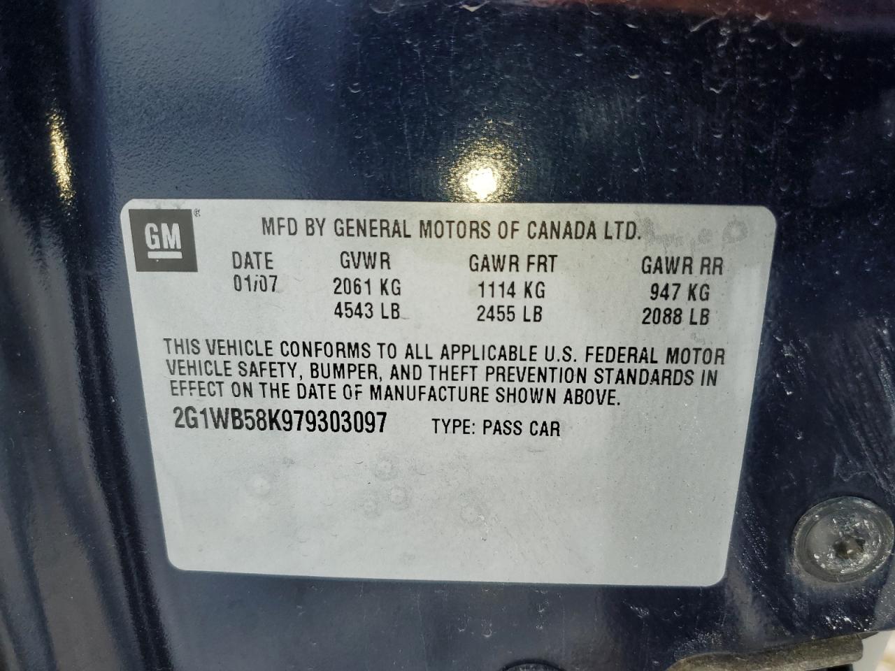 2007 Chevrolet Impala - Image 12