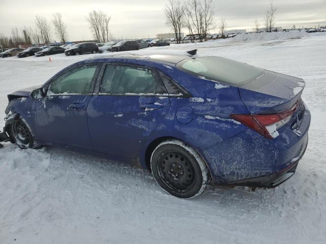  HYUNDAI ELANTRA 2021 Синий