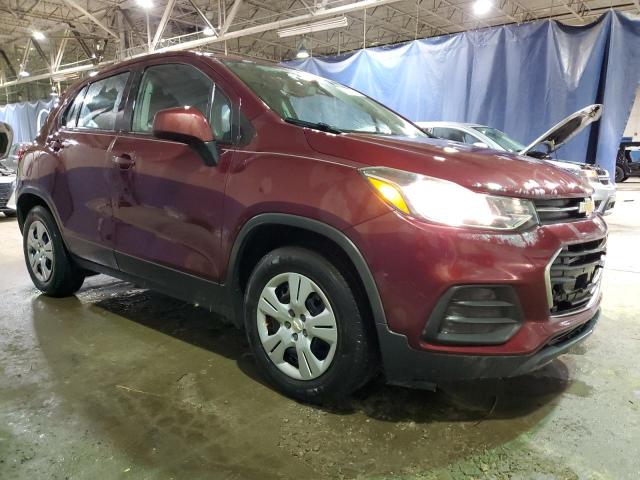 Паркетники CHEVROLET TRAX 2017 Бургунди