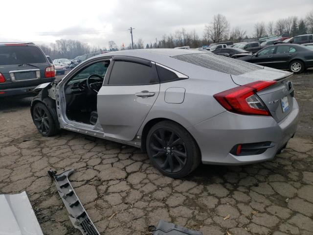 HONDA CIVIC 2019 Сріблястий