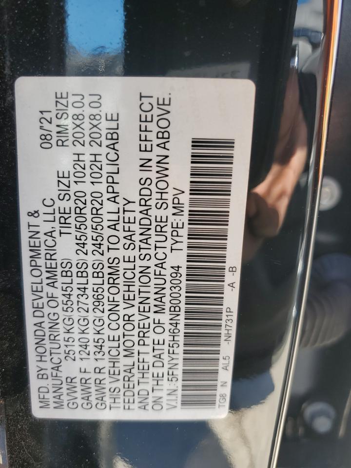 2022 Honda Pilot - Image 16