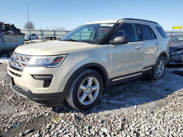  FORD EXPLORER 2018 Cream