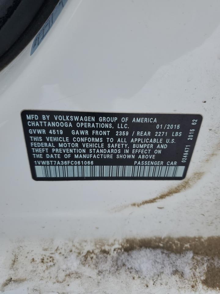 2015 Volkswagen Passat - Image 12