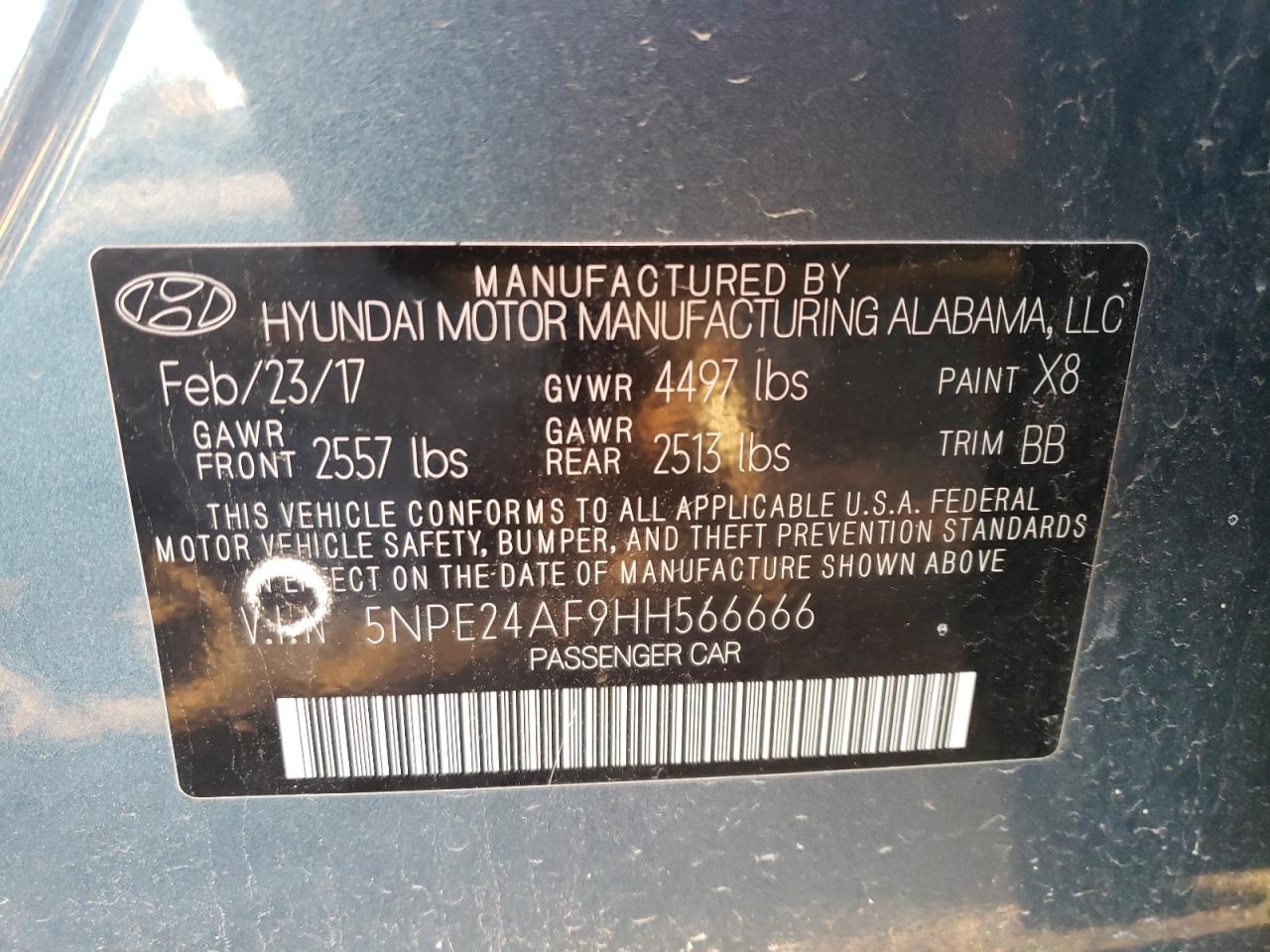 2017 Hyundai Sonata - Image 12
