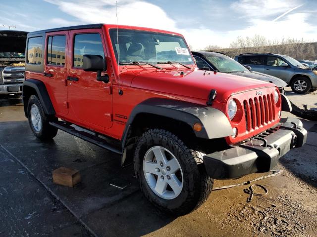  JEEP WRANGLER 2017 Красный