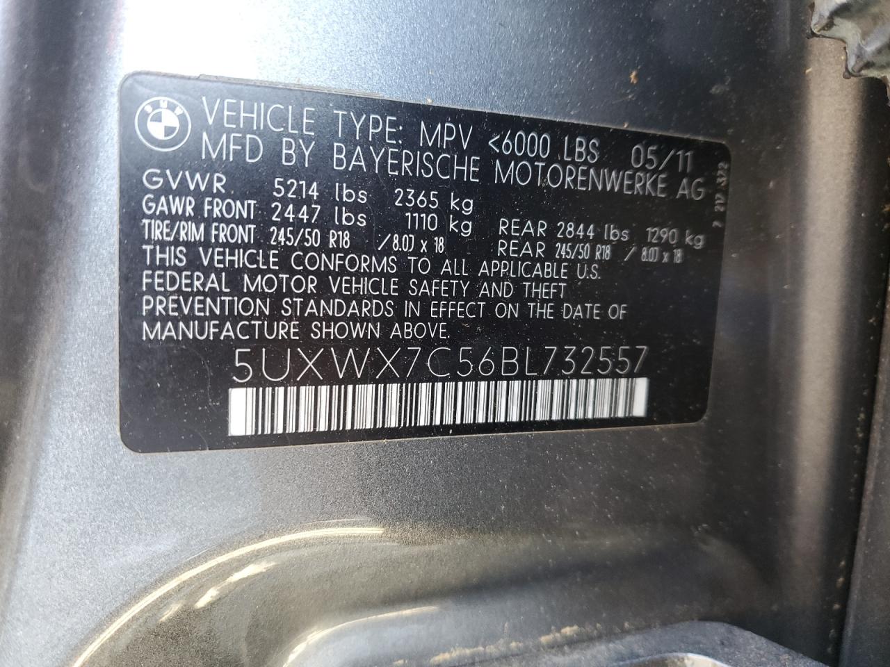 2011 BMW X3 - Image 13