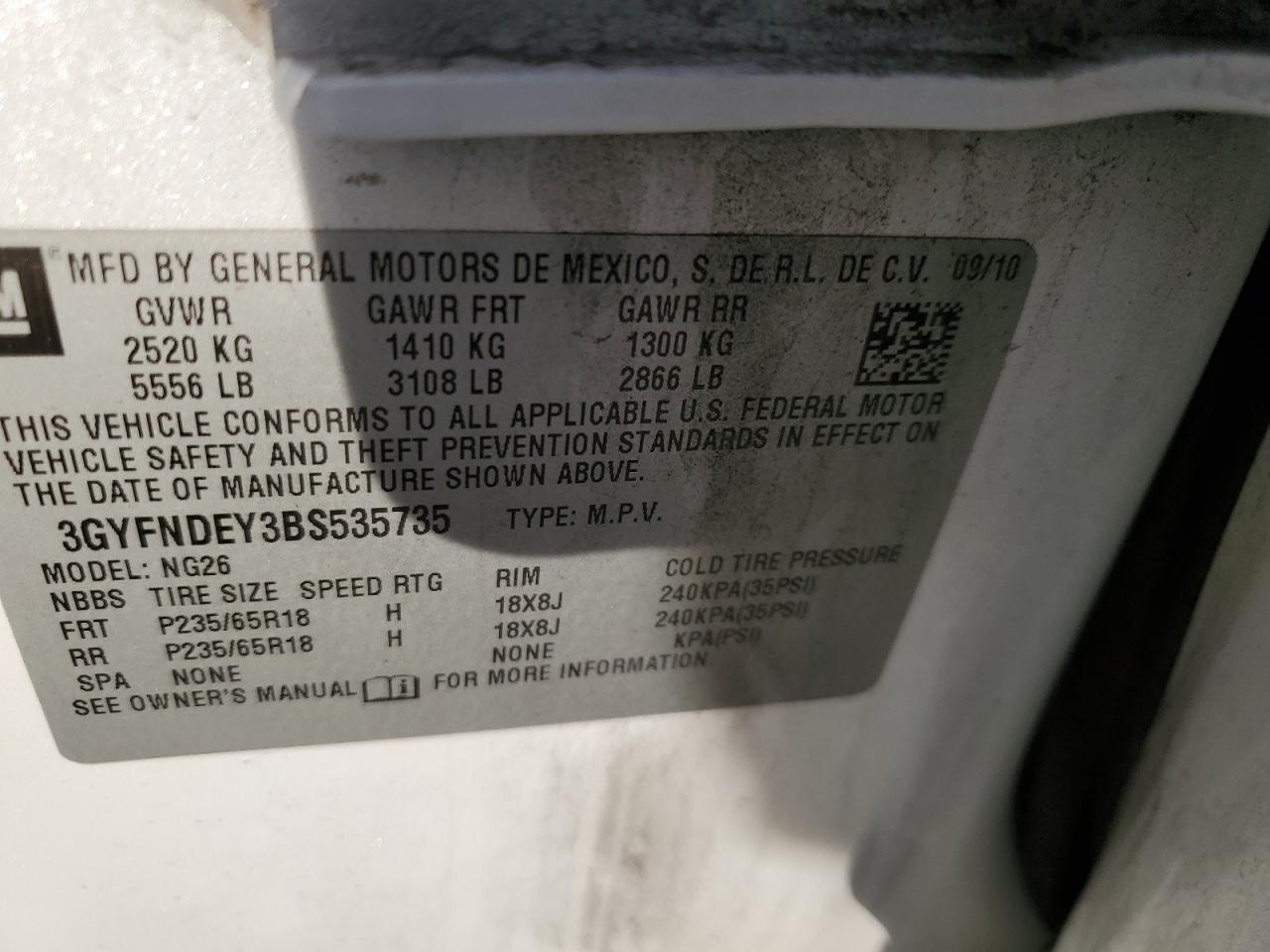 2011 Cadillac SRX - Image 14