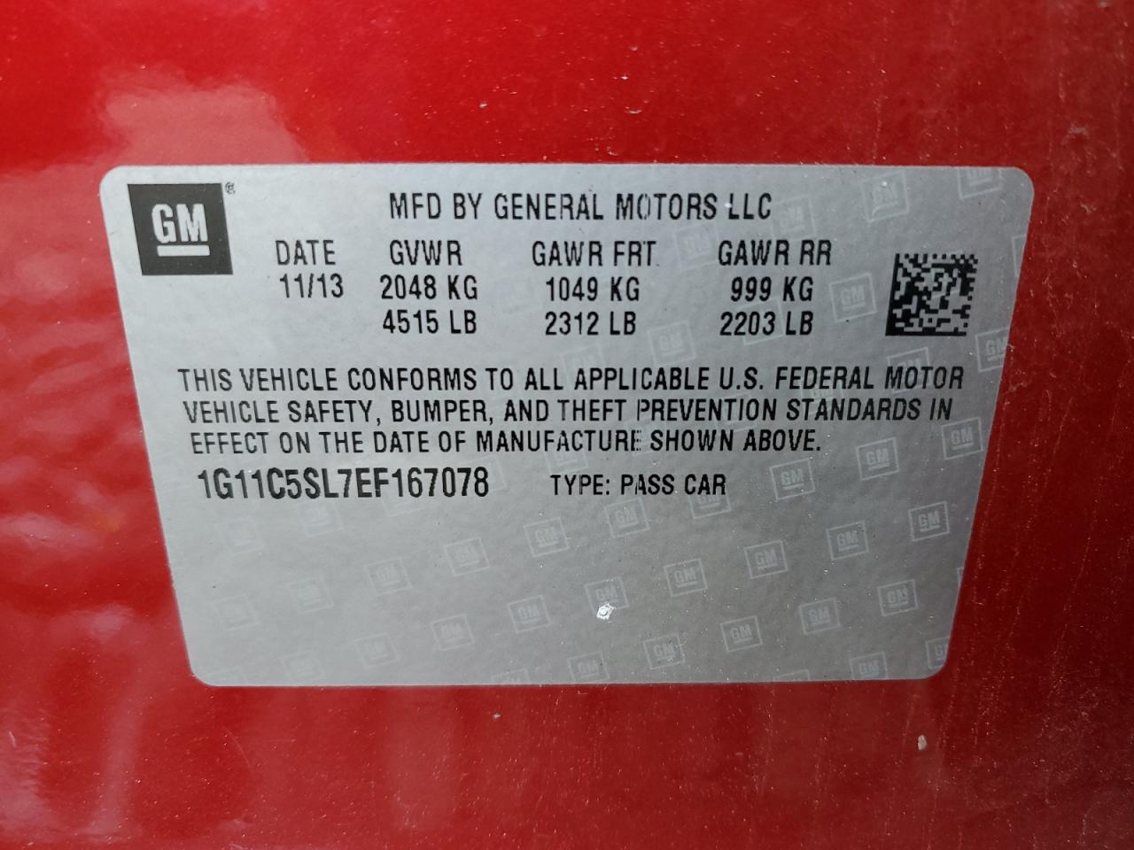 2014 Chevrolet Malibu - Image 15