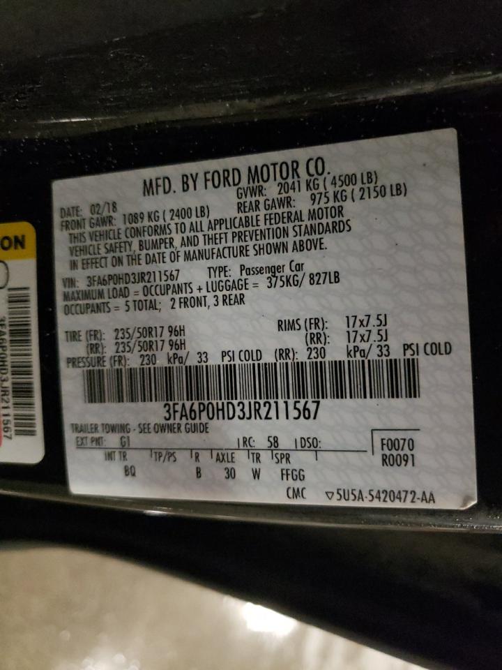2018 Ford Fusion - Image 12