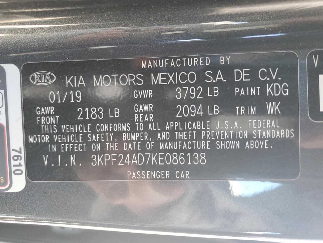 2019 Kia Forte - Image 12