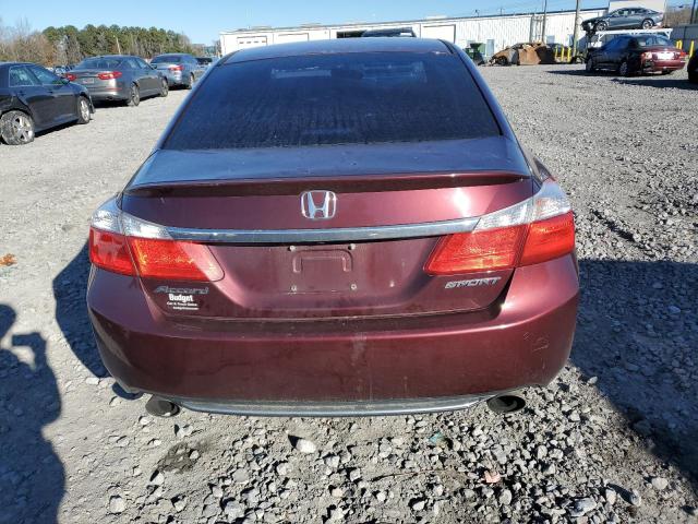  HONDA ACCORD 2014 Бургунді