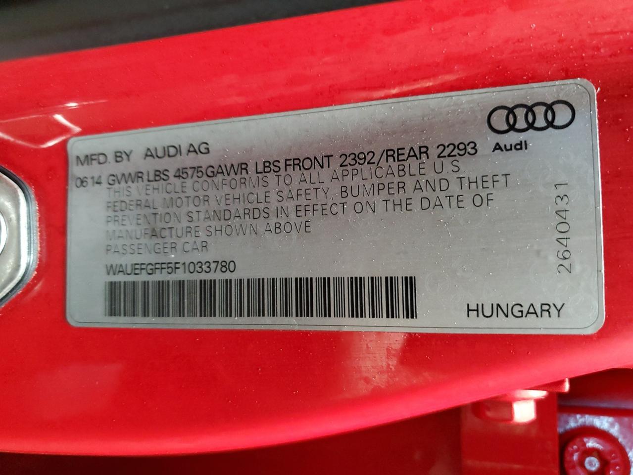 2015 Audi A3 - Image 12