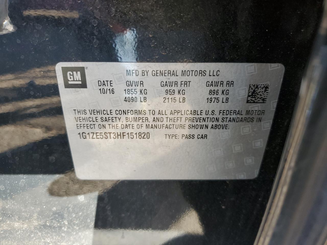 2017 Chevrolet Malibu - Image 15
