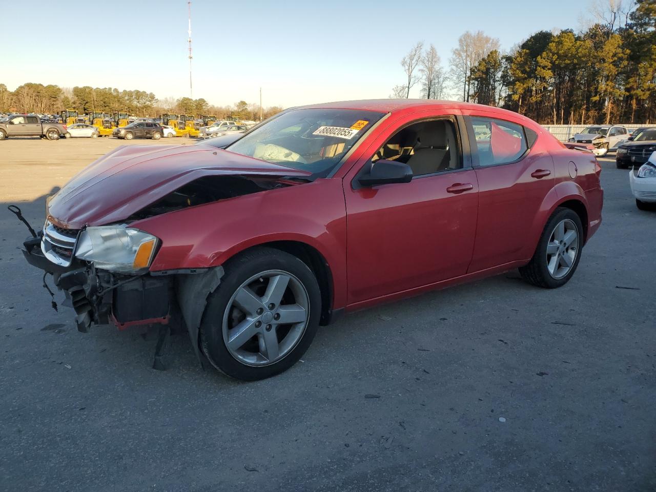 2013 Dodge Avenger Se продається в Dunn, NC - Front End