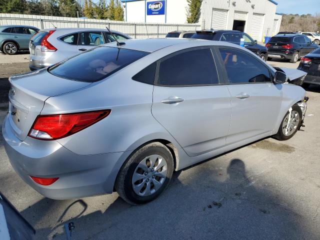 Sedans HYUNDAI ACCENT 2017 Silver