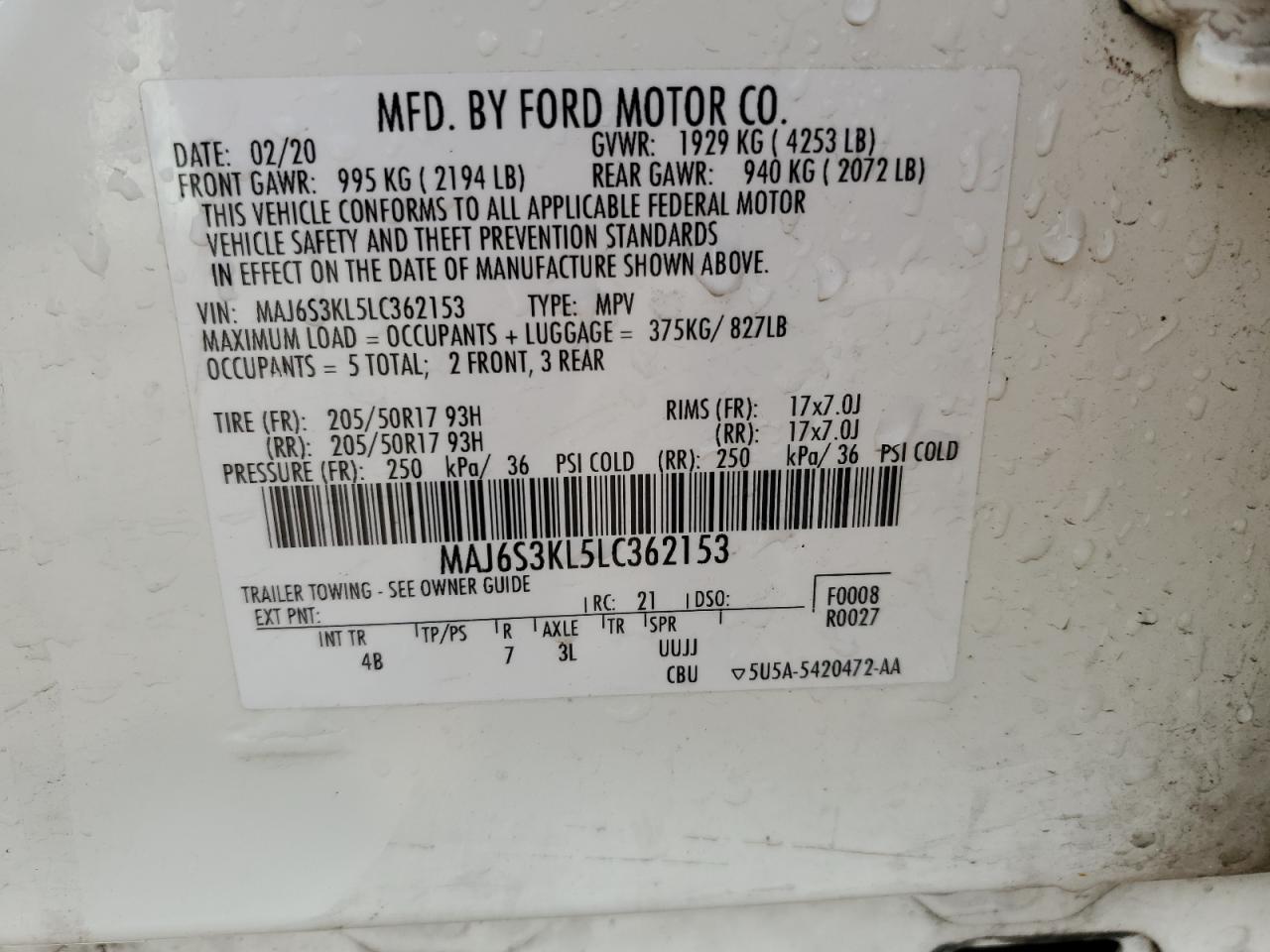 2020 Ford EcoSport - Image 12