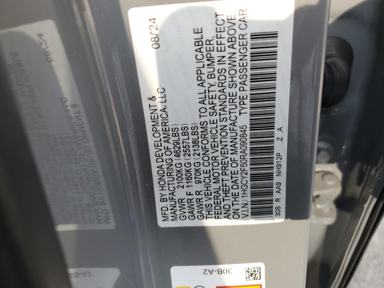 2024 Honda Accord - Image 12