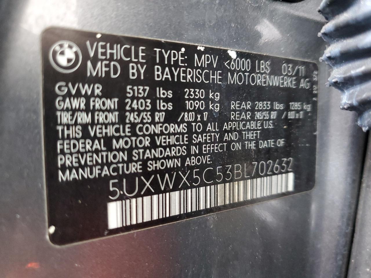 2011 BMW X3 - Image 14
