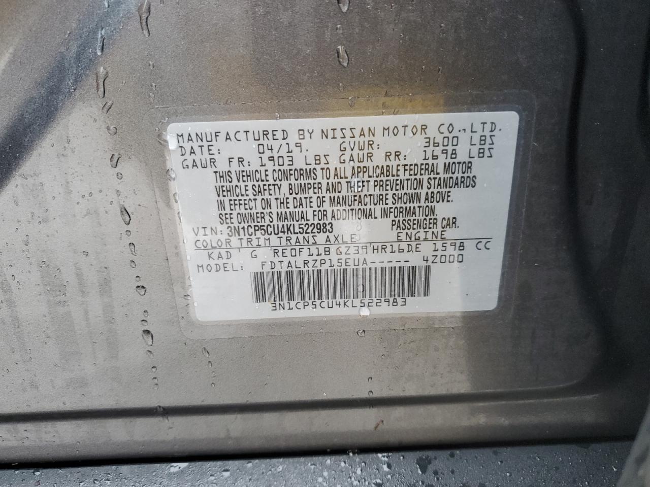 2019 Nissan Kicks - Image 14