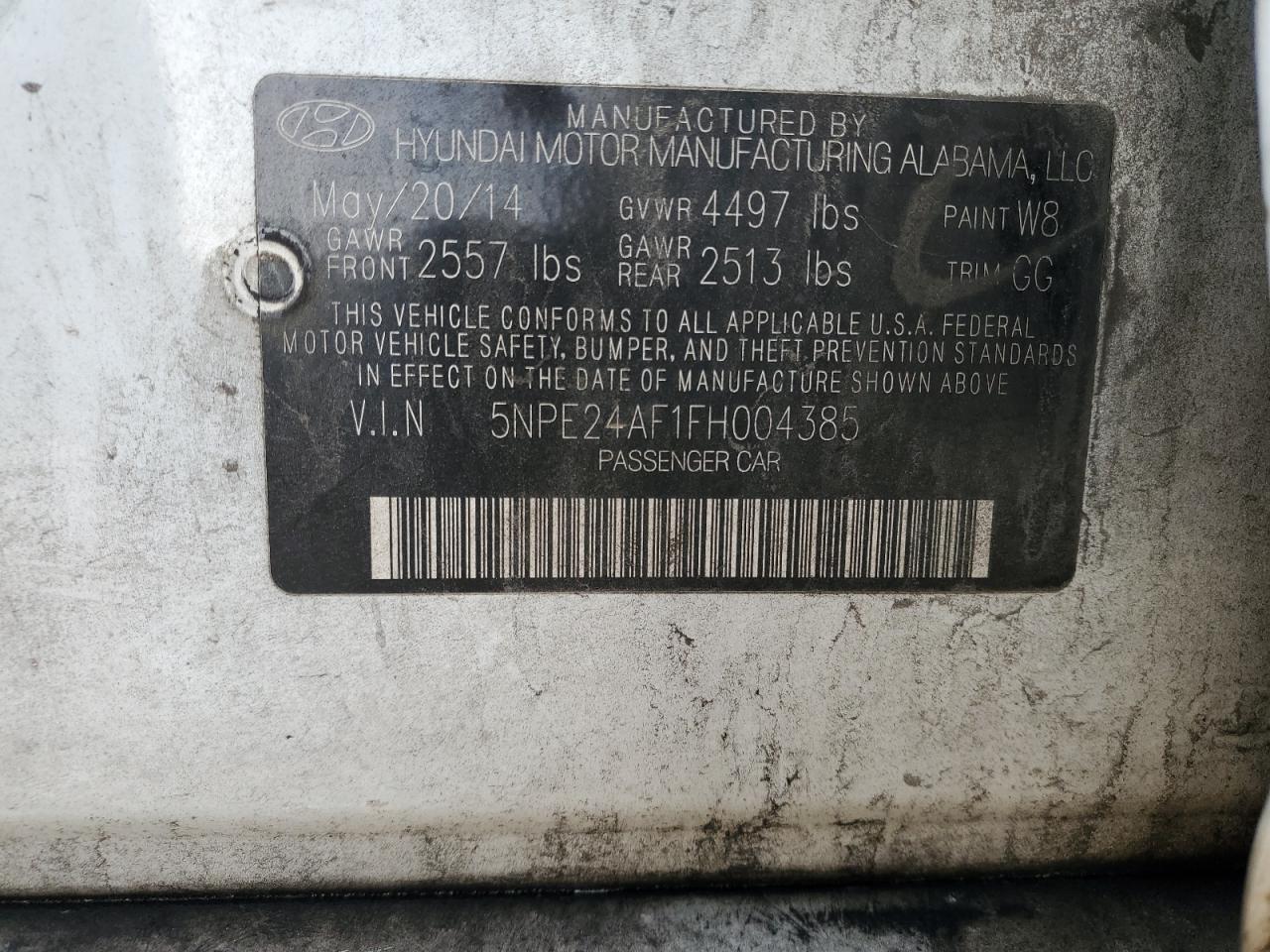 2015 Hyundai Sonata - Image 12