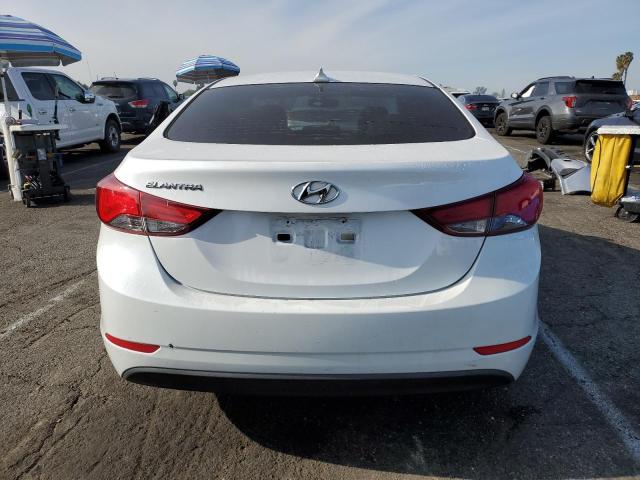 Sedans HYUNDAI ELANTRA 2016 White