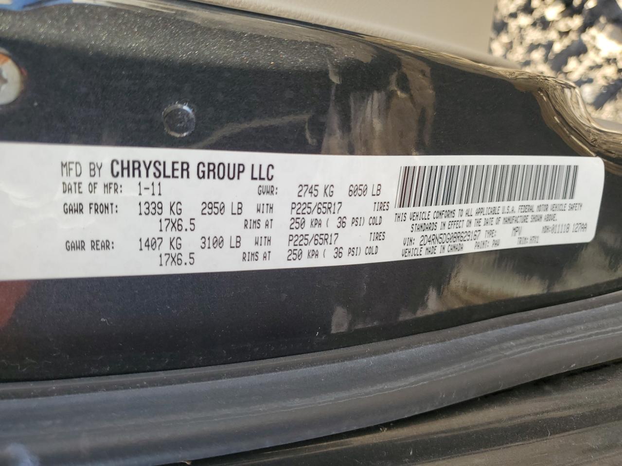 2011 Dodge Caravan - Image 13
