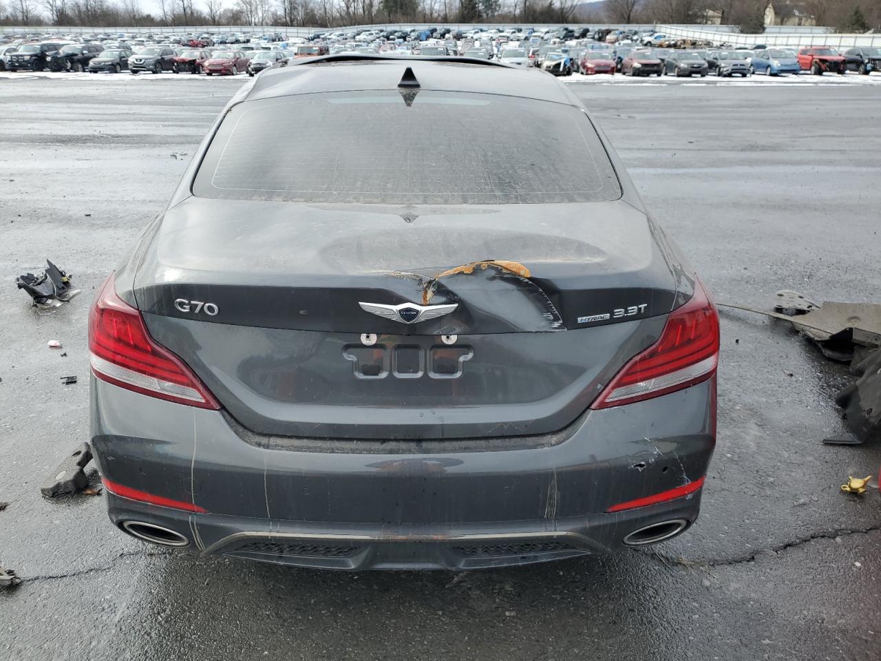 2021 Genesis G70 Prestige VIN: KMTG34LE7MU074553 Lot: 88974695