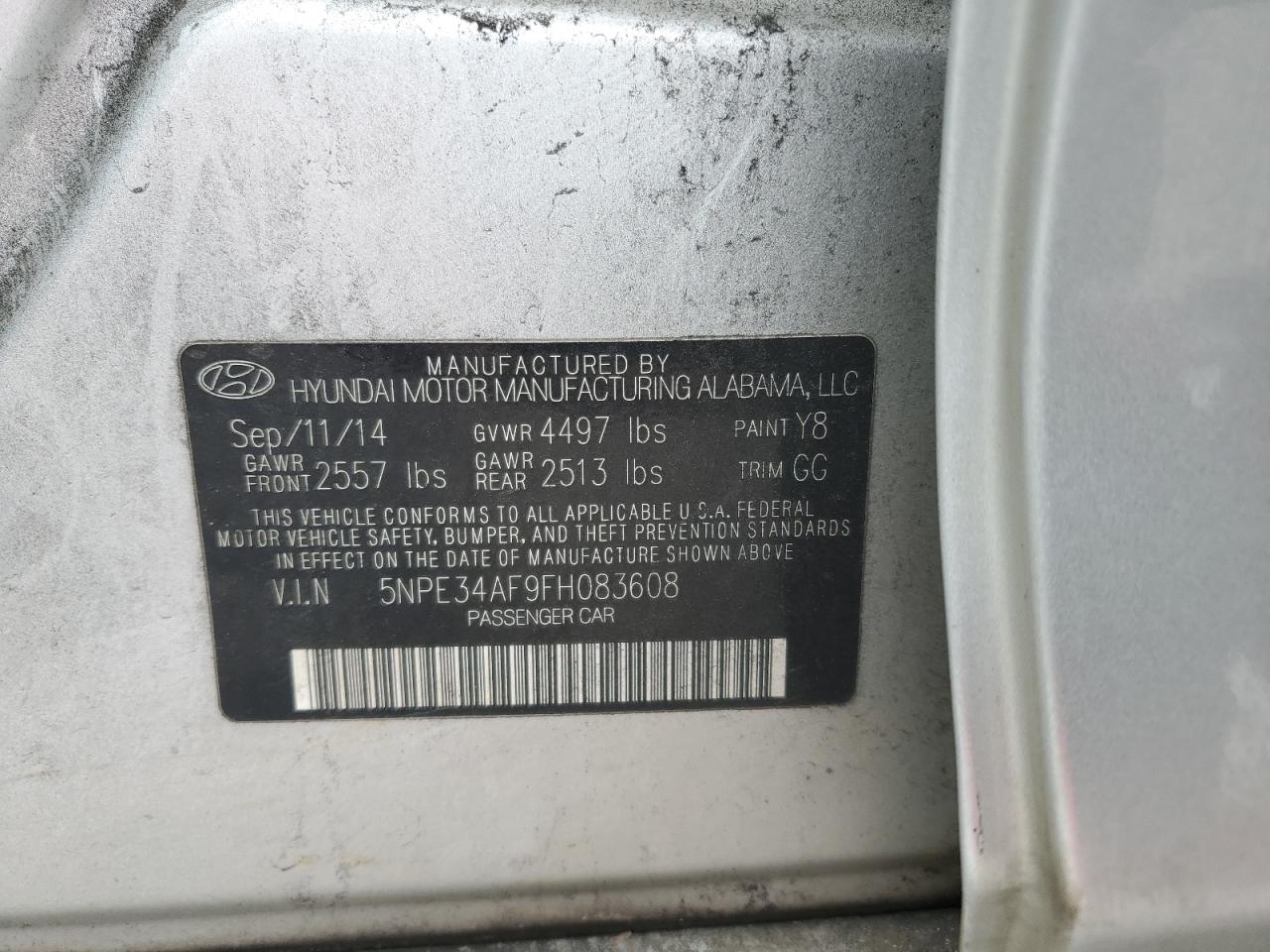 2015 Hyundai Sonata - Image 12