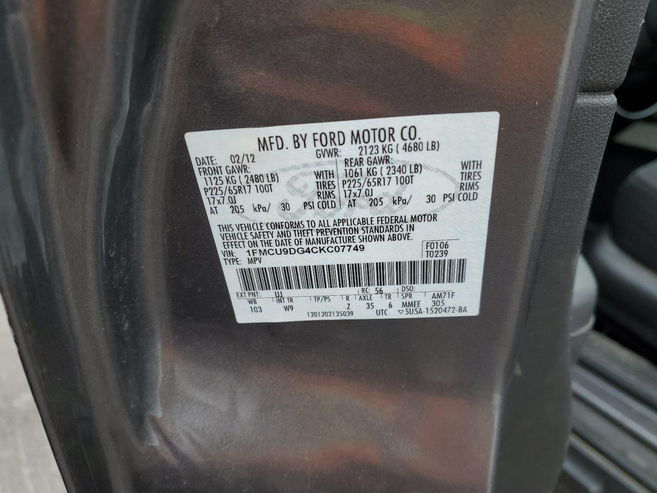2012 Ford Escape - Image 12