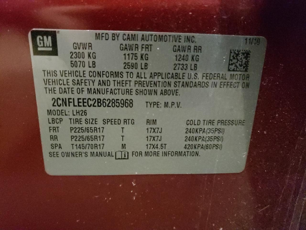 2011 Chevrolet Equinox - Image 14