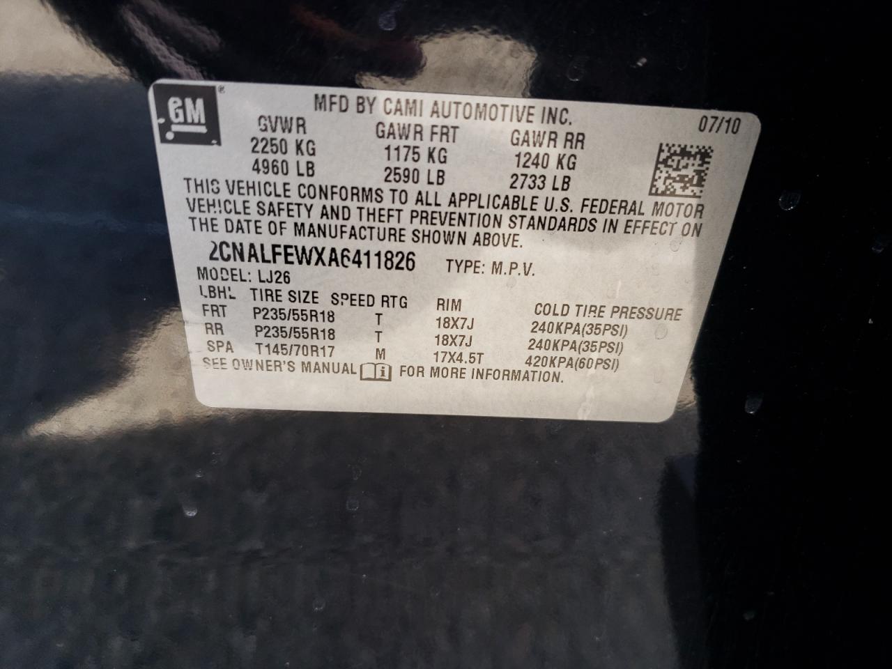 2010 Chevrolet Equinox - Image 13