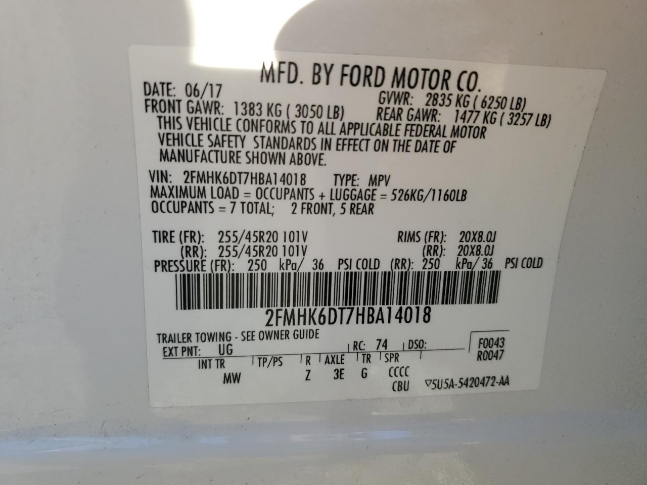 2017 Ford Flex - Image 14