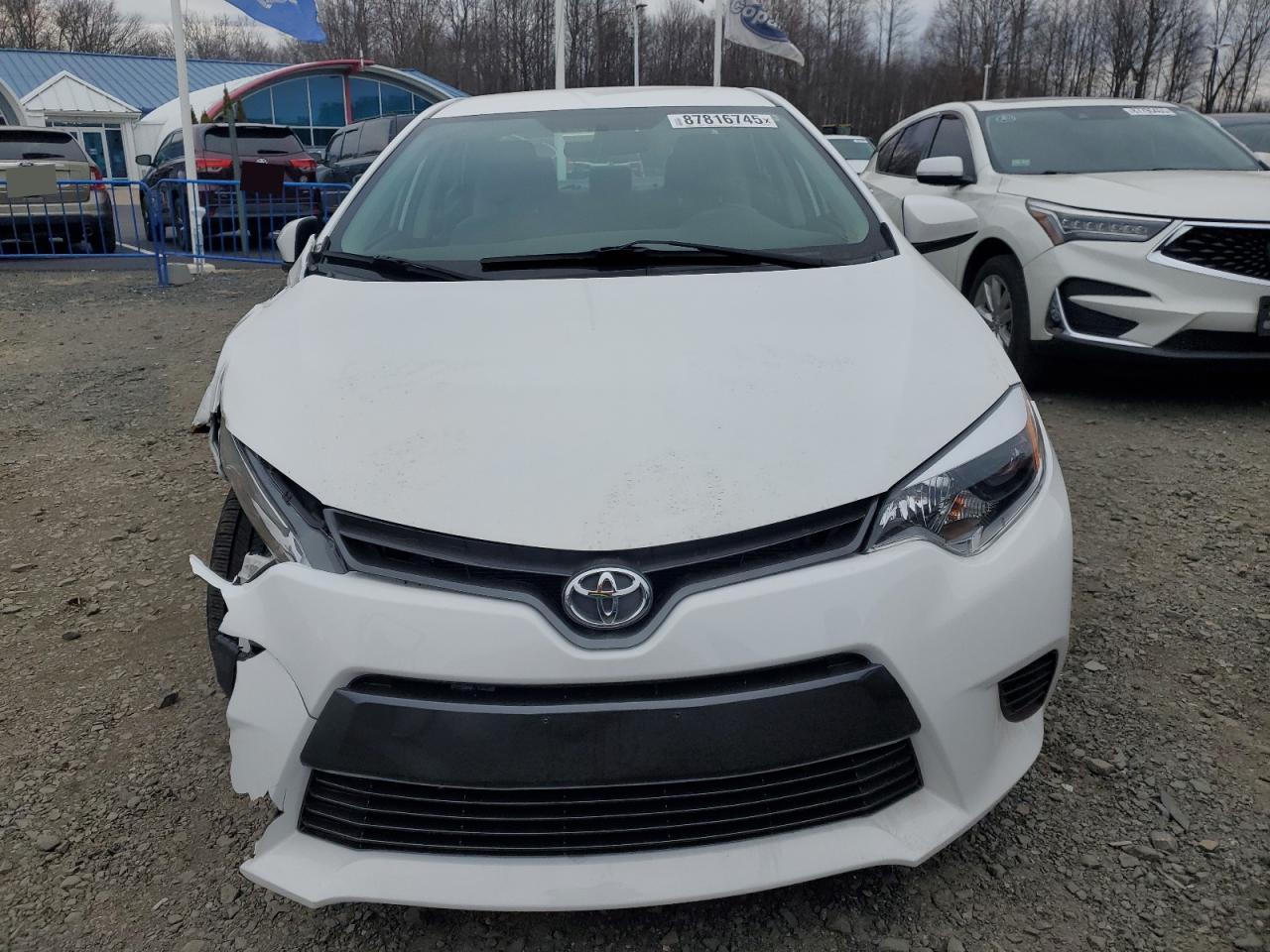 VIN 2T1BURHE0GC661397 2016 TOYOTA COROLLA no.5