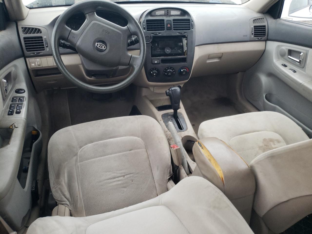 2005 Kia Spectra Lx VIN: KNAFE121055195161 Lot: 85696594