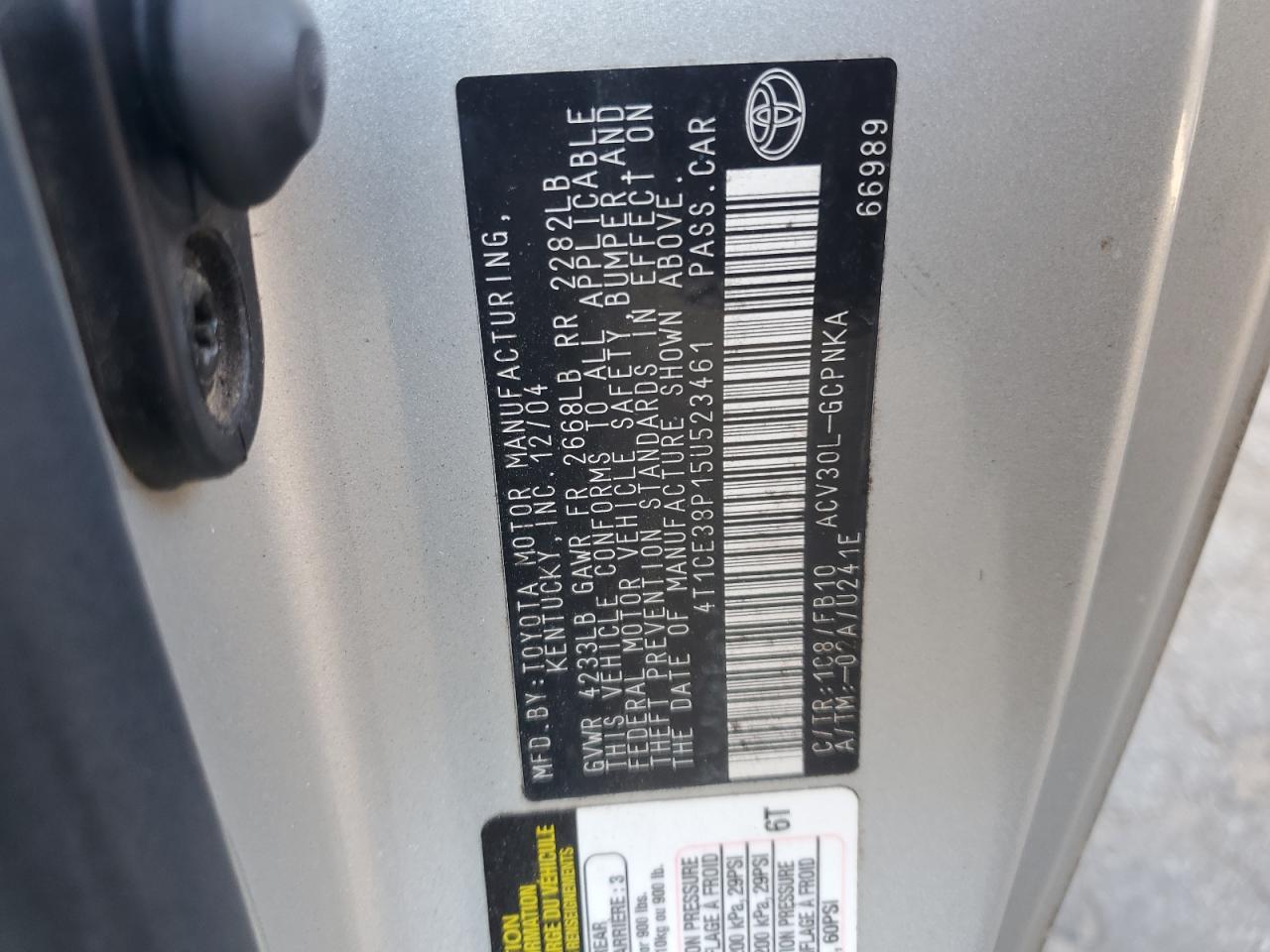 2005 Toyota Camry Solara - Image 12